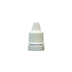 13mm White HDPE TE Dropper Bottle Cap (for 5ml bottle)